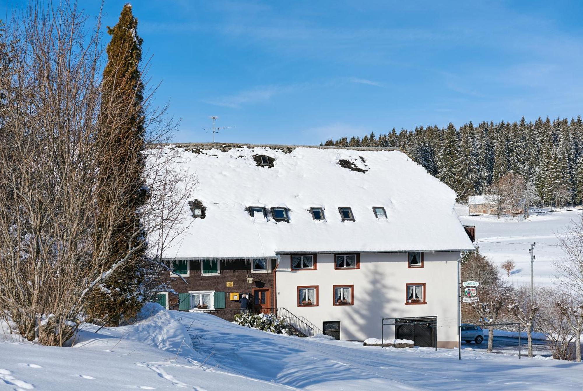 Gasthaus-Pension Zum Loewen Grafenhausen Buitenkant foto